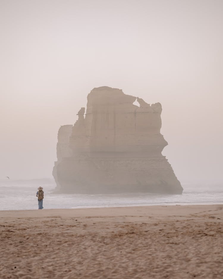 One Of The Twelve Apostles Rock Formations, Port Campbell National Park, Great Ocean Road In Victoria, Australia