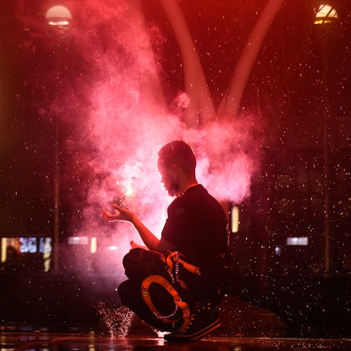 Pink Rain Cali Winter Storm