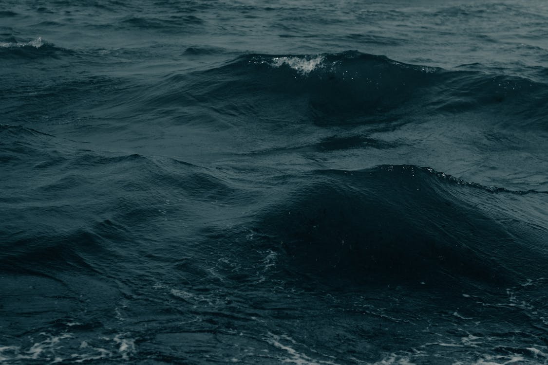 Close Up Photo of Sea Waves