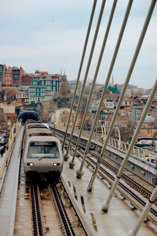 Metro Train on Halic Bridge