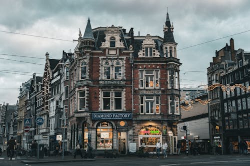 Diamond Factory Building in Amsterdam 