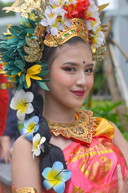 Bride Wearing Traditional Clothing