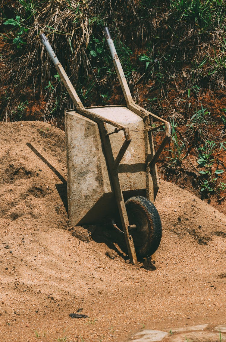 Photo Of A Wheelbarrow