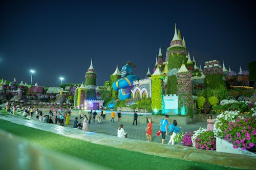 Základová fotografie zdarma na téma Dubaj, dubajská slučovací zahrada