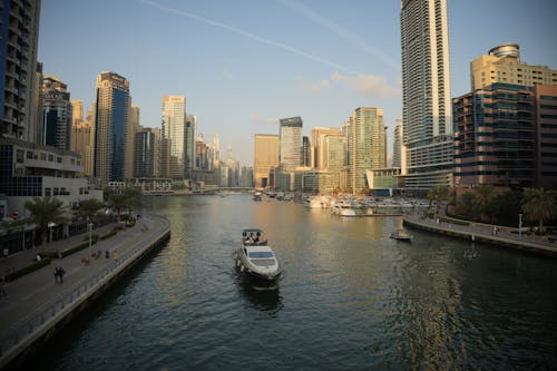 Základová fotografie zdarma na téma dubaj marina, exteriér budovy, fasáda