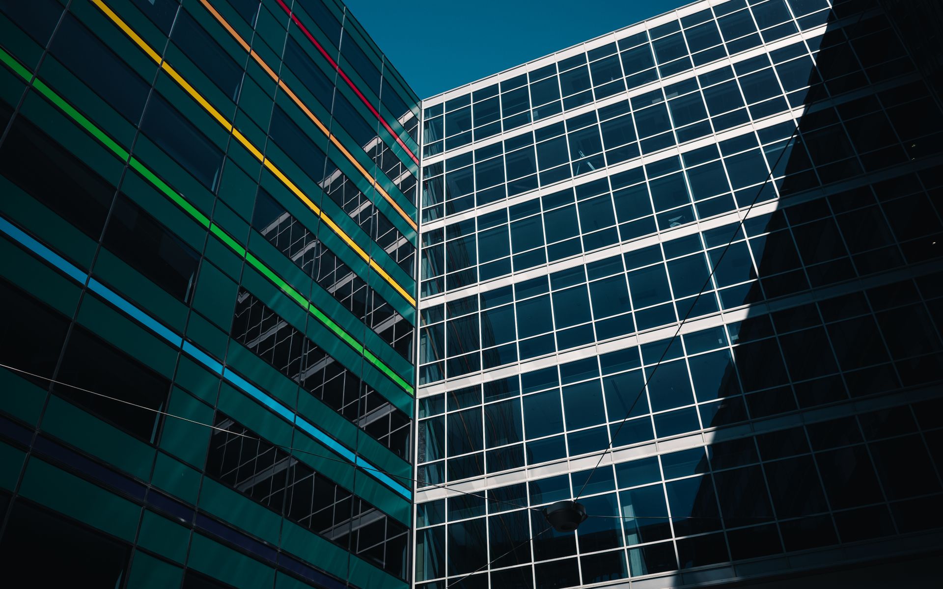 Modern industrial facility exterior