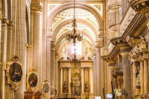 Ornamented Church Interior