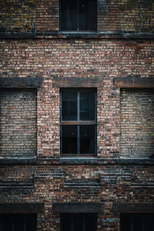 A Brick Building with Glass Windows