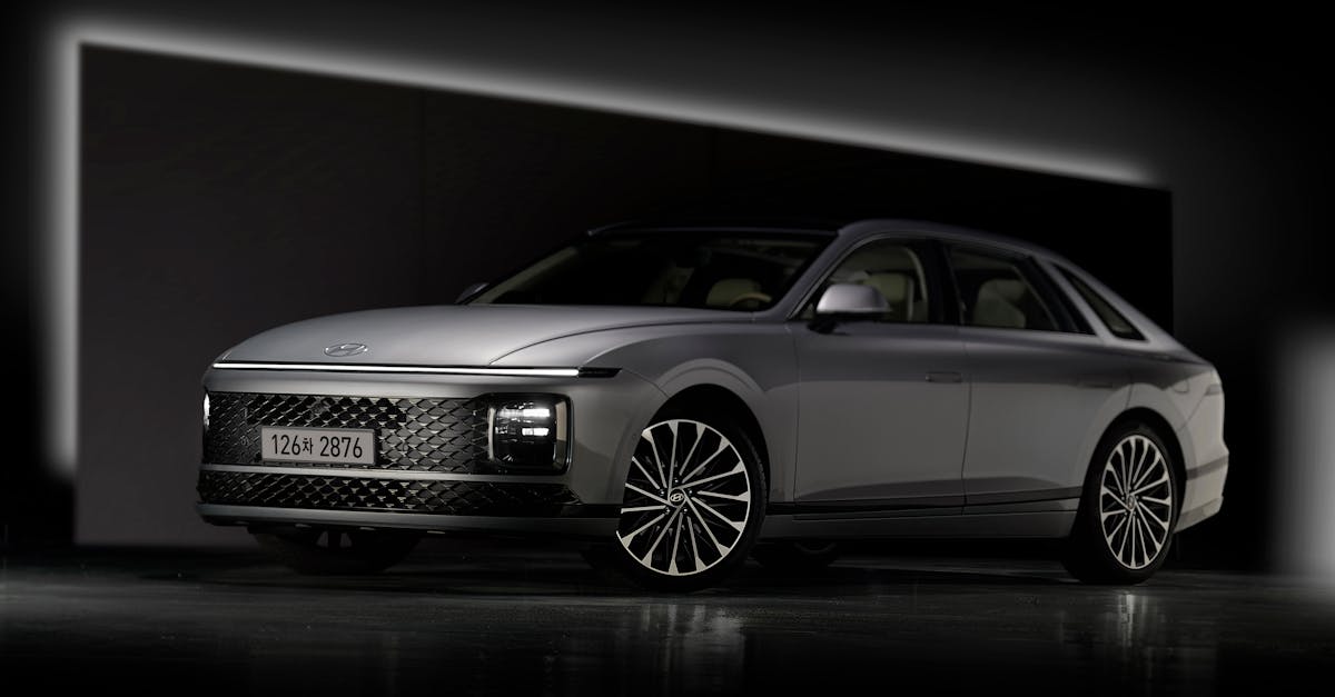 Professional Automotive Studio Photos