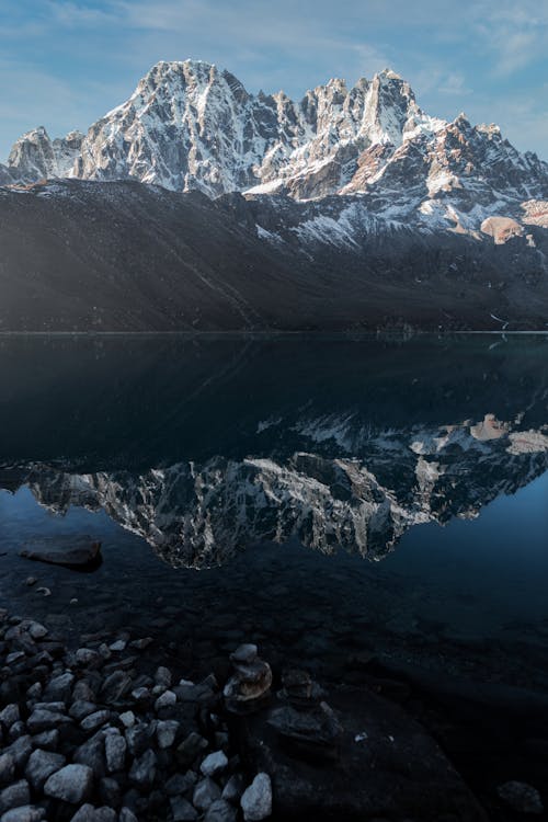 Mountain Reflection in Lake