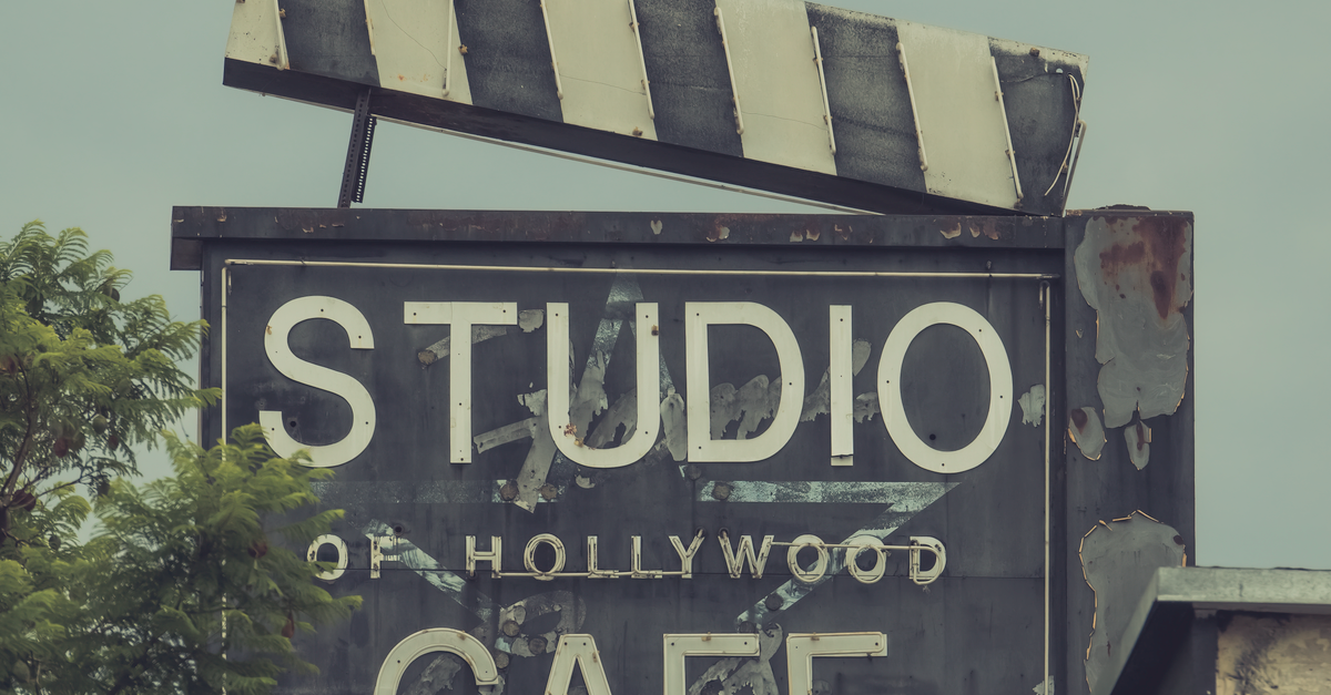 Studio Clap Sign Studio of Hollywood Cafe Clappboard Sign · Free Stock Photo