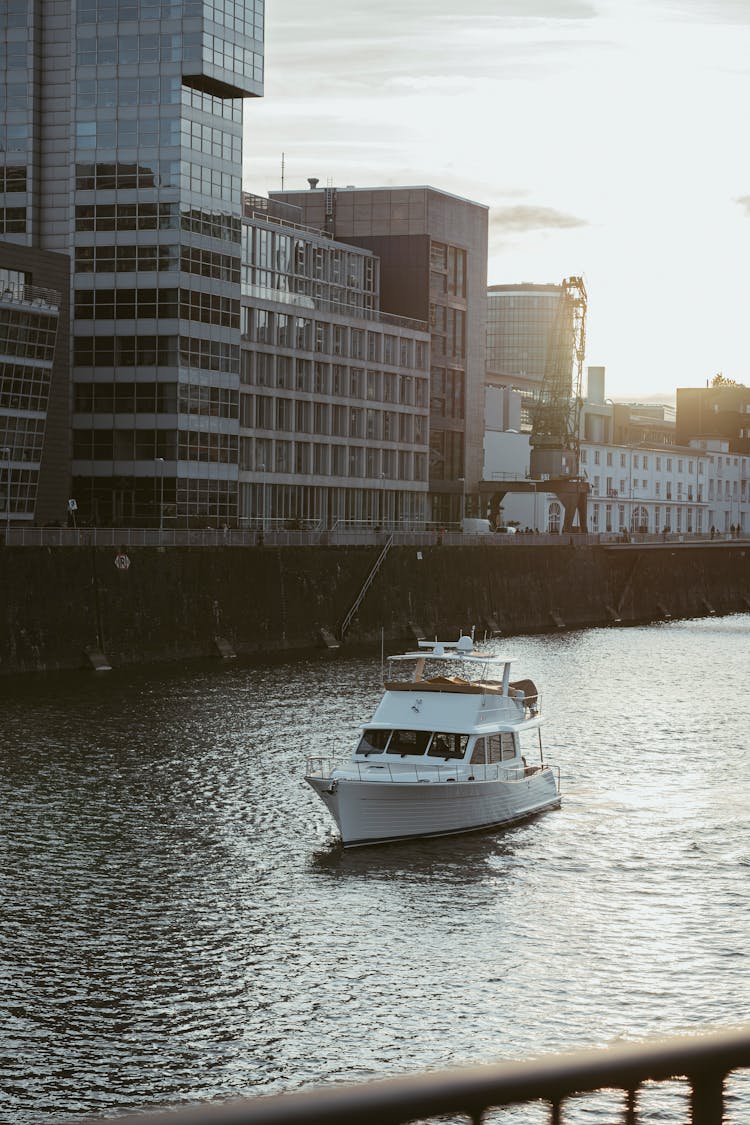 A Boat On A River