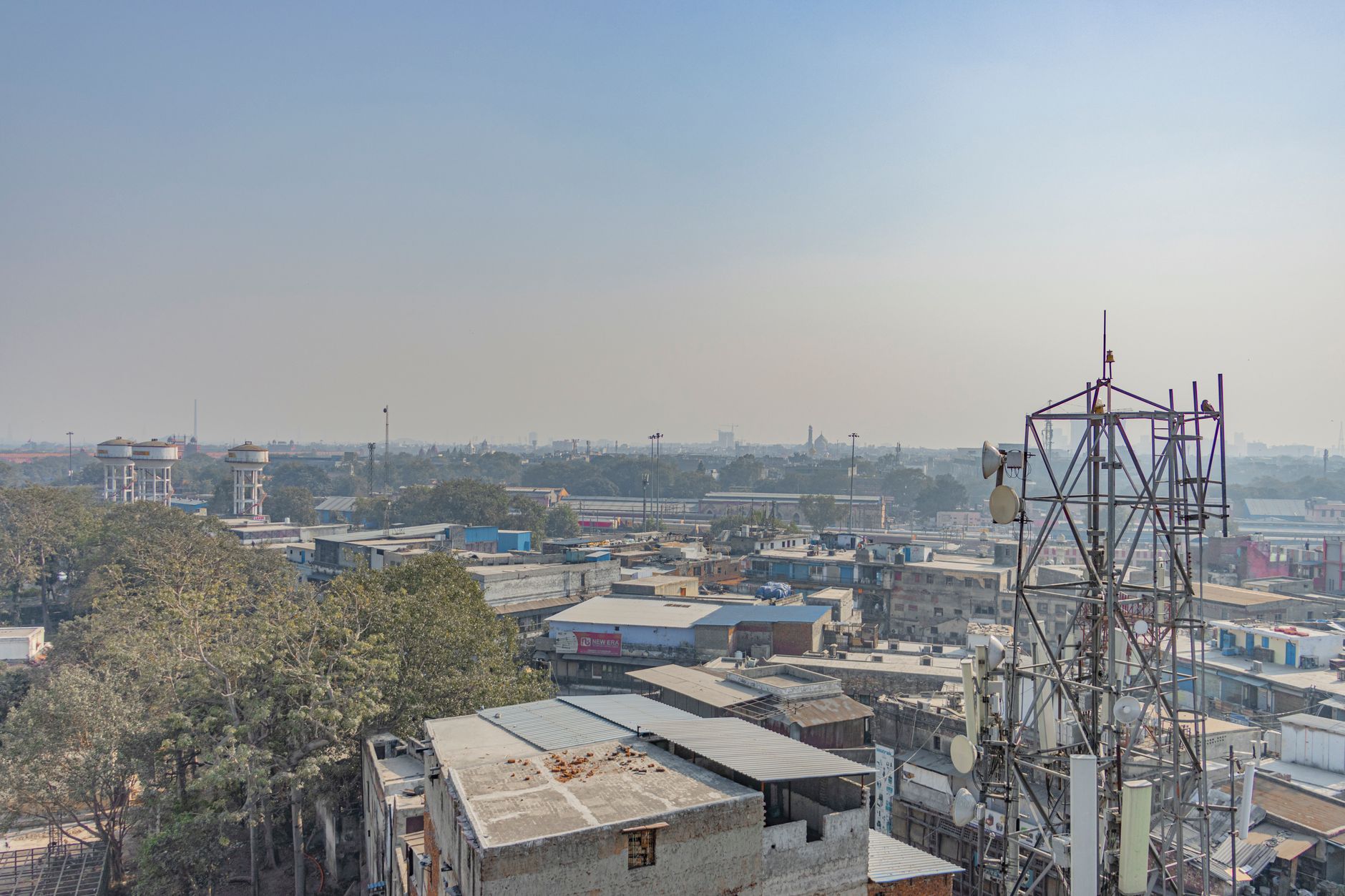 Delhi skyline