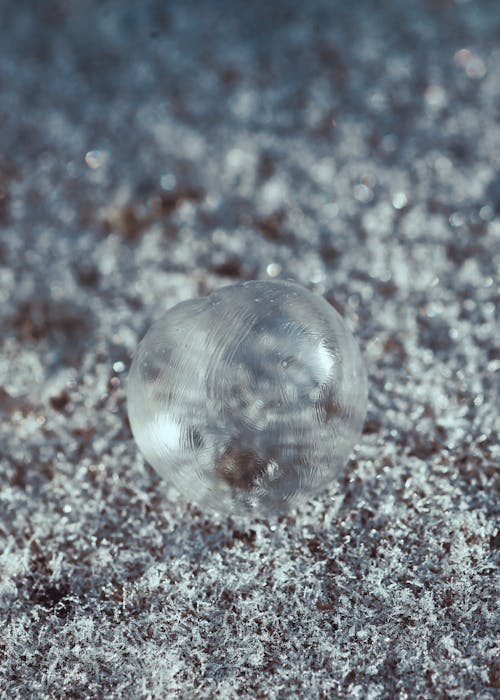 Close up of Ice Ball