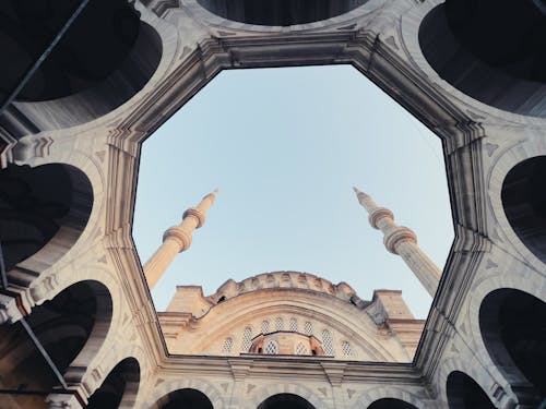 Low Angle Shot of Nuruosmaniye Mosque 