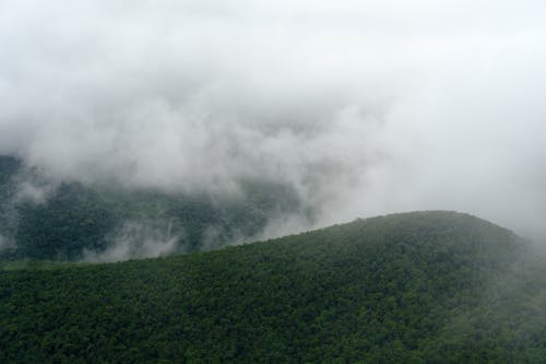 Scenic View of the Clouds in the Green Mountains