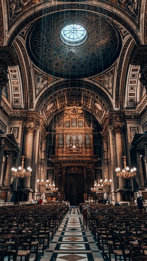 Free Church  Stock Photo