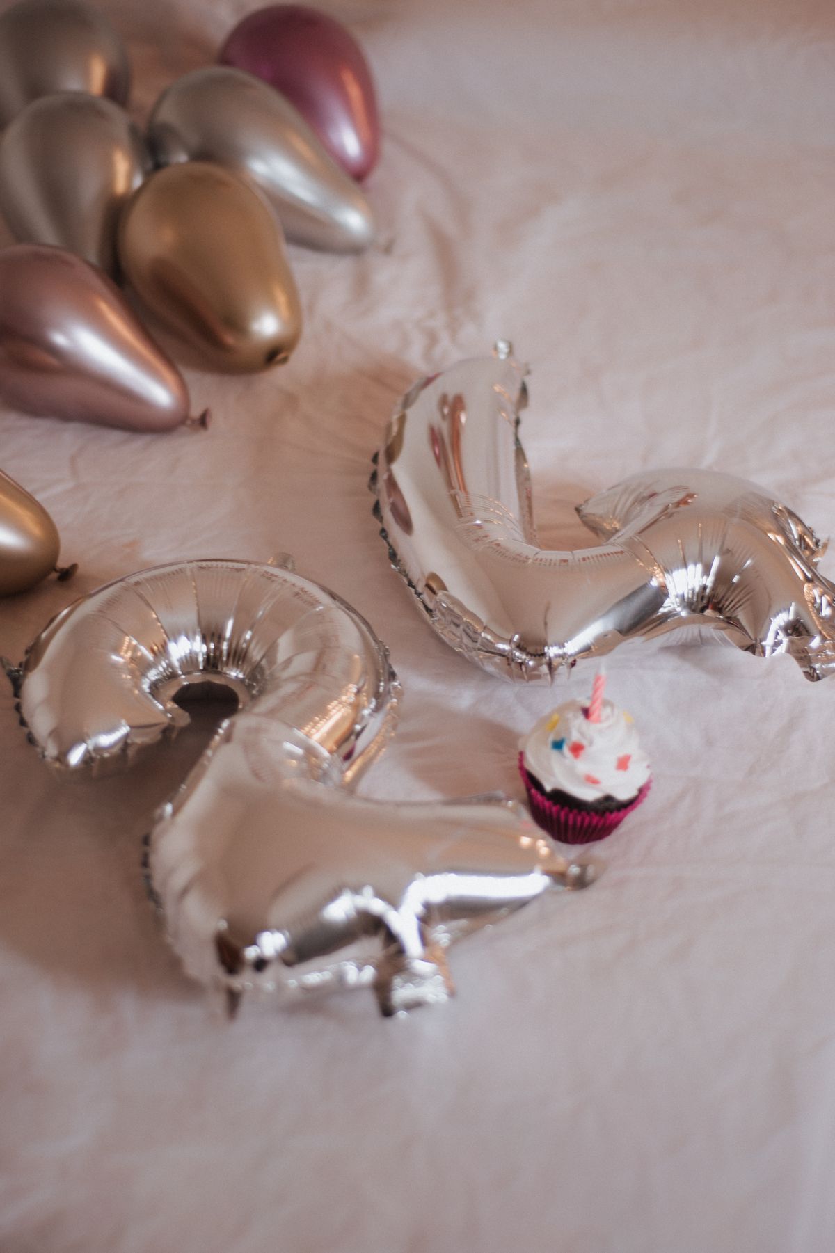Decoración con globos para cumpleaños