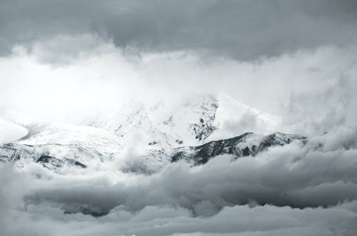 Imagine de stoc gratuită din cer cu nori, frig, Himalaya