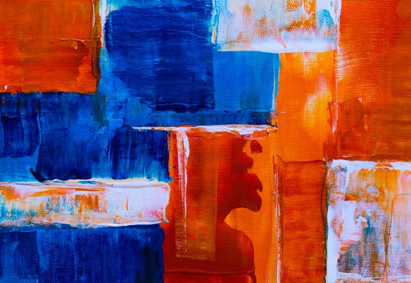 Abstract Expressionist Canvas jigsaw puzzle