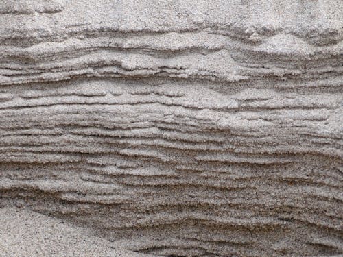 Close-up of Lines on Sand Surface