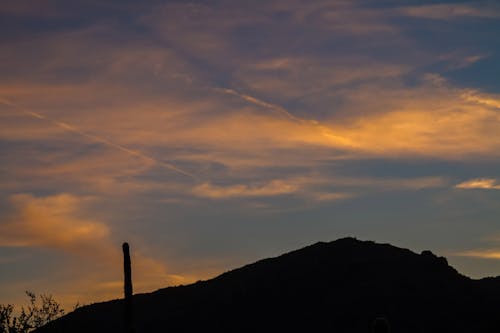 Kostenloses Stock Foto zu berg, blau, himmel