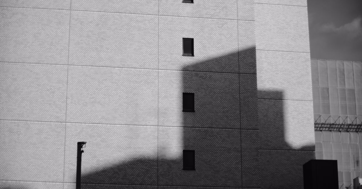 Sunlit Shadow Shadow on Sunlit Wall · Free Stock Photo