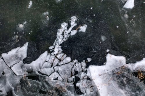 buz, dondurulmuş, kırıkları içeren Ücretsiz stok fotoğraf