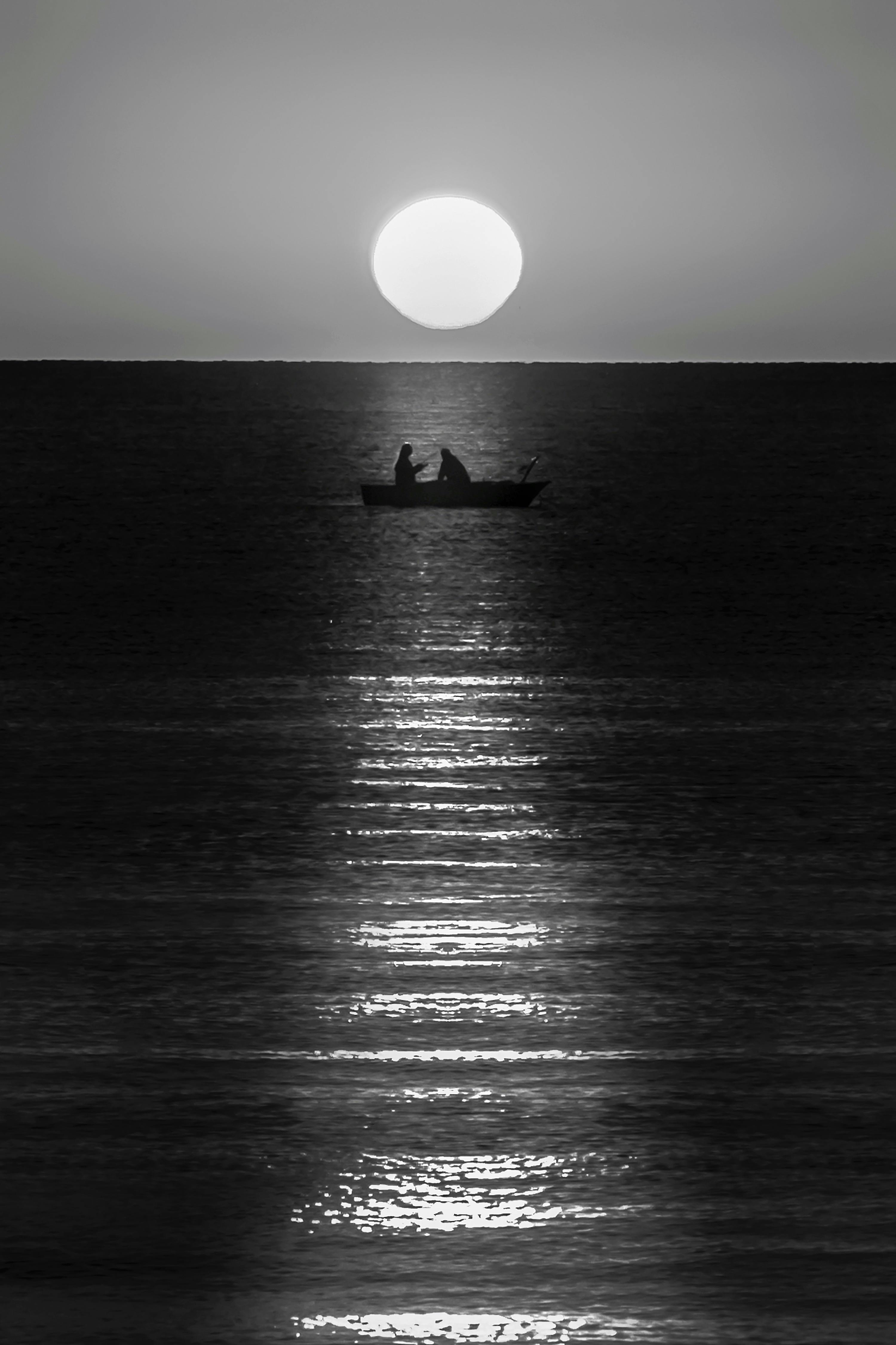 Free stock photo of beach, boat, dark