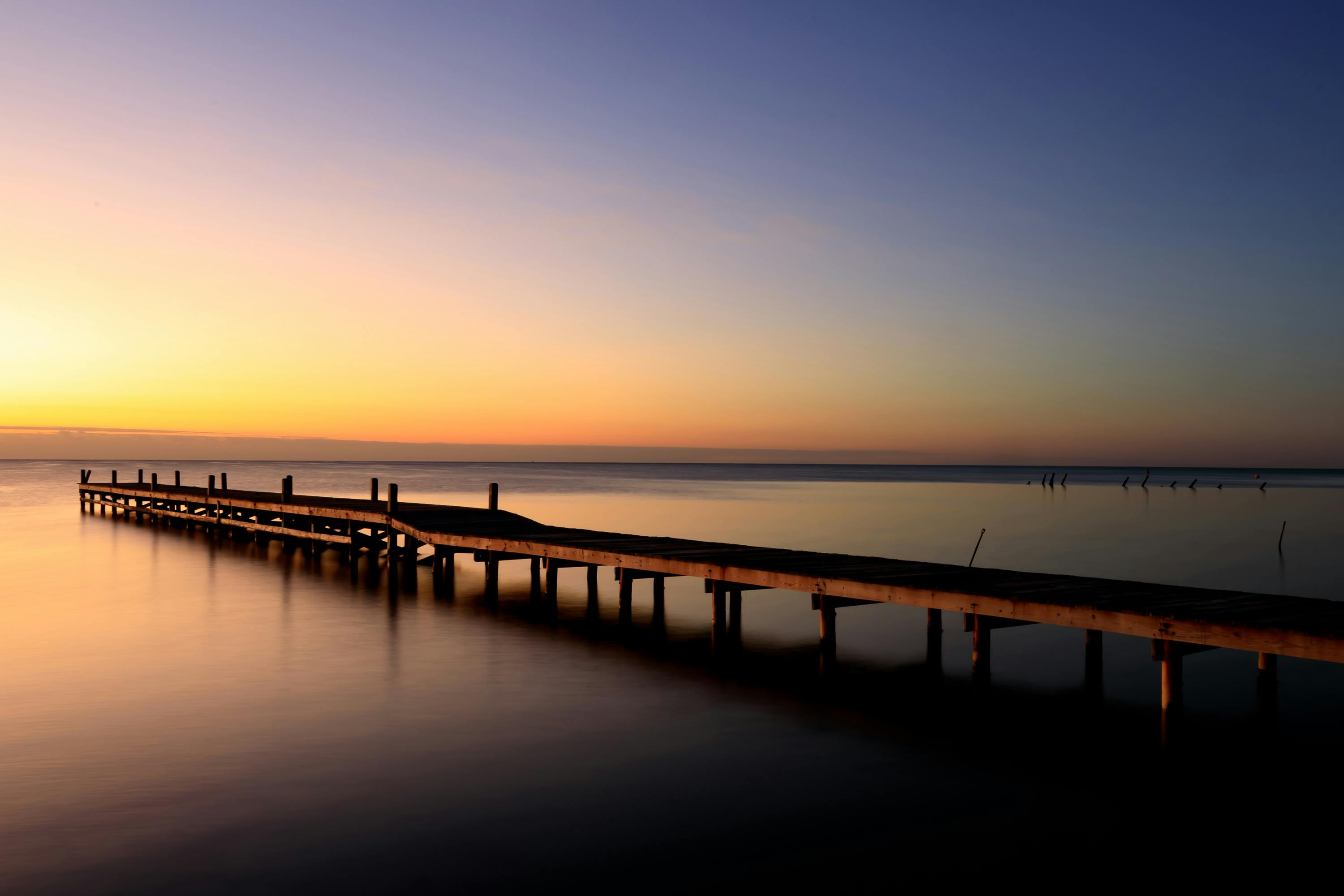 Gratis Immagine gratuita di acqua, acqua calma, alba Foto a disposizione