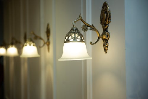 Lamps Row on Wall