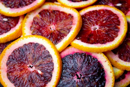 Free Slices of Blood Orange in Close-Up Photography Stock Photo