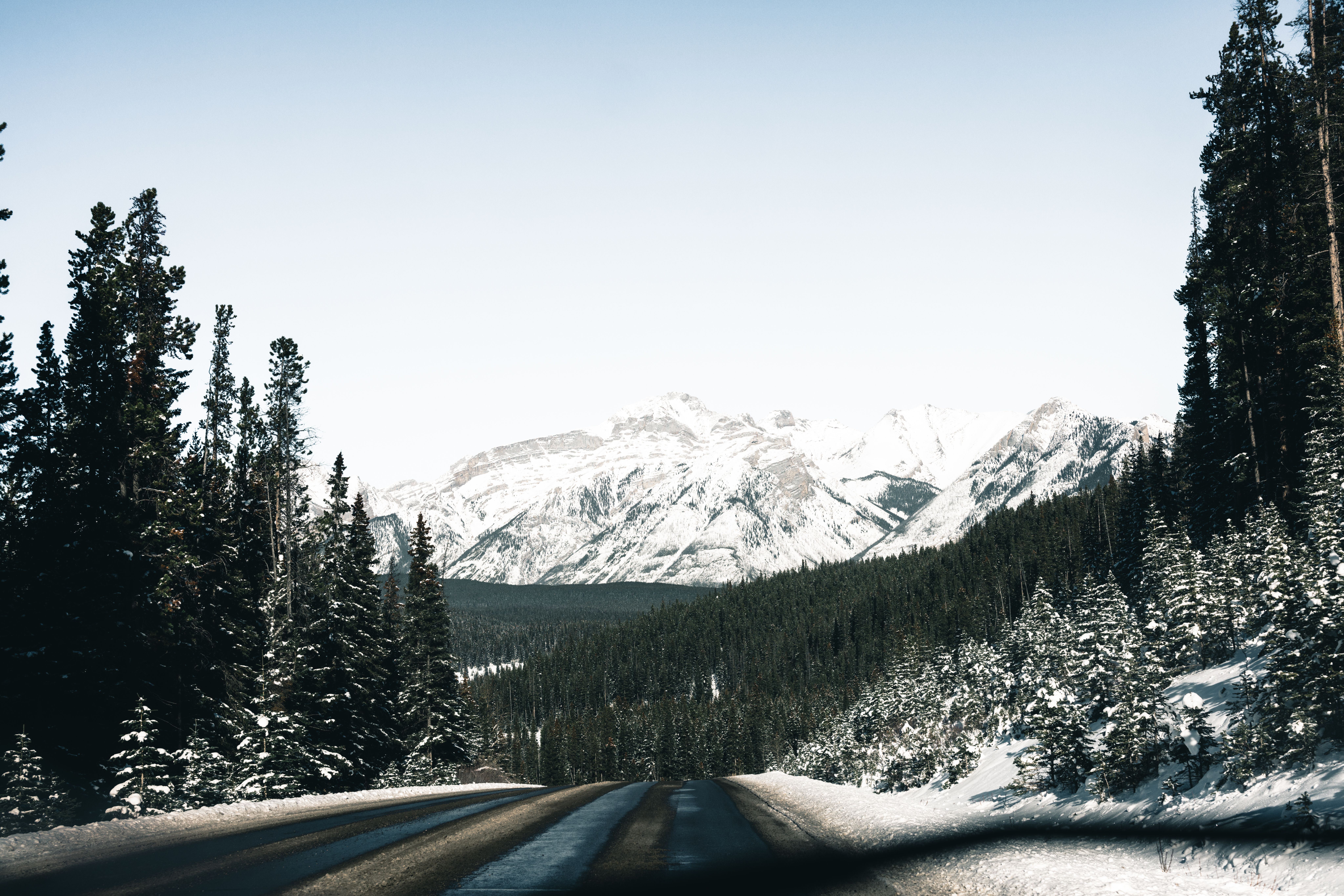 Entrance to Banff National Park in Canada, symbolizing the Parks Canada Discovery Pass.