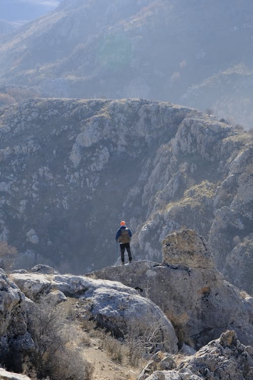 Δωρεάν στοκ φωτογραφιών με rocky mountains, αναρρίχηση, άνθρωπος