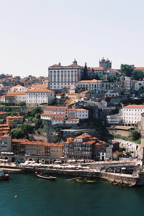 Drone Shot of Porto Cityscape