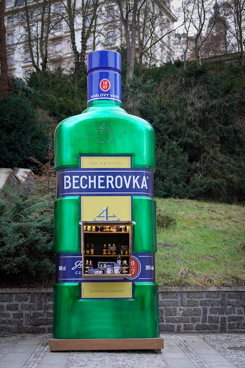 Foto profissional grátis de álcool, becherovka, forma