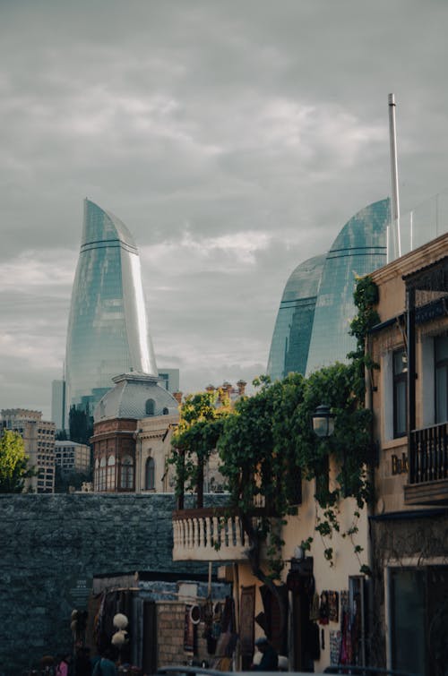 Fotobanka s bezplatnými fotkami na tému azerbajdžan, baku, kontrasty