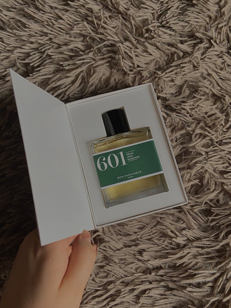 Bottle Of Perfume In A Box 