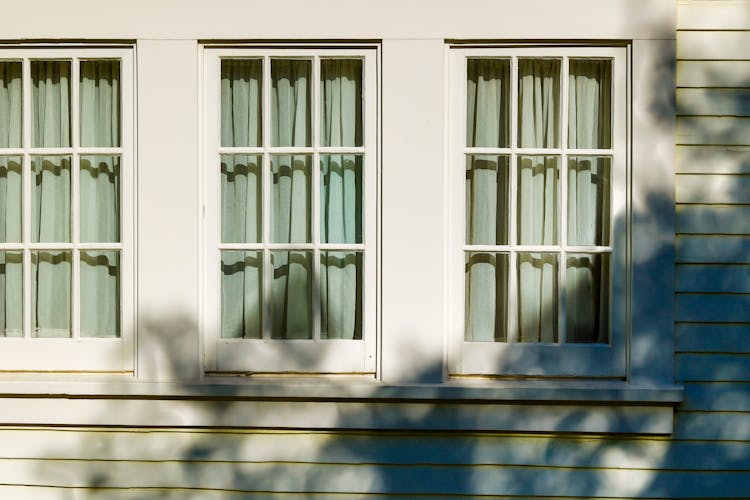 White French Windows