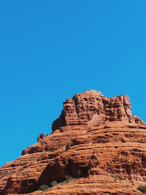 A Beautiful Canyon Under Blue Sky