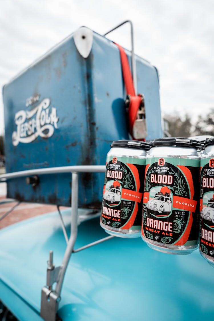 Beer Cans On Car Roof