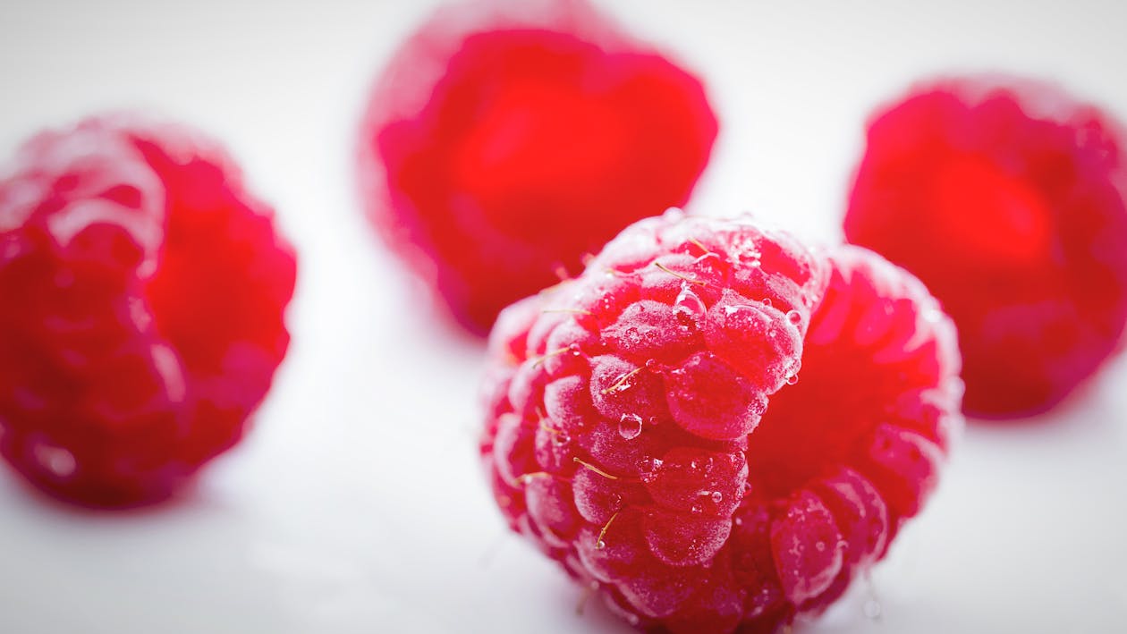 Free Selective Focus Photography of Rapsberries Stock Photo