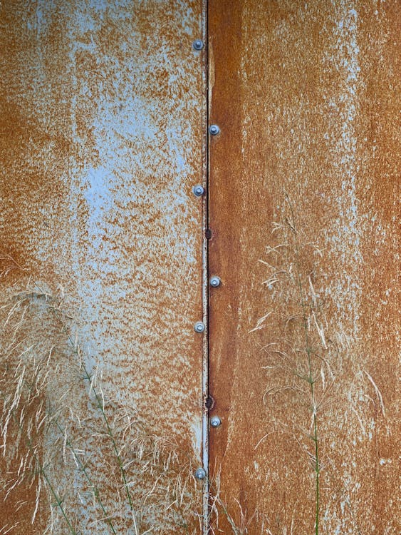 Close-up of Old Metal Surface 