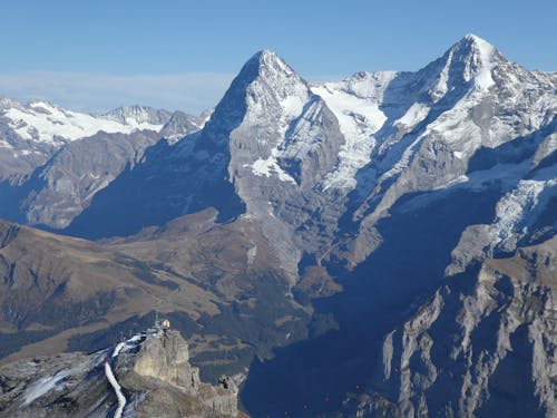 Scenic View of Swiss Alps 