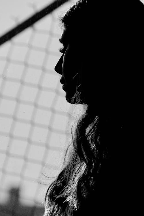 Young Woman Silhouette