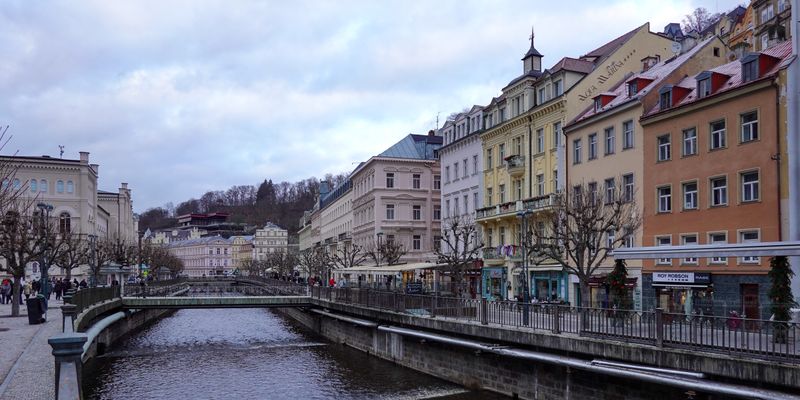 El río de Karlovy Vary