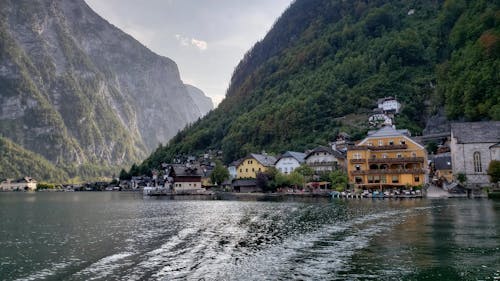 Gratis stockfoto met bergen, dorp, fjord