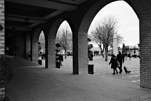 Foto d'estoc gratuïta de arcade, arcs, arquitectura clàssica