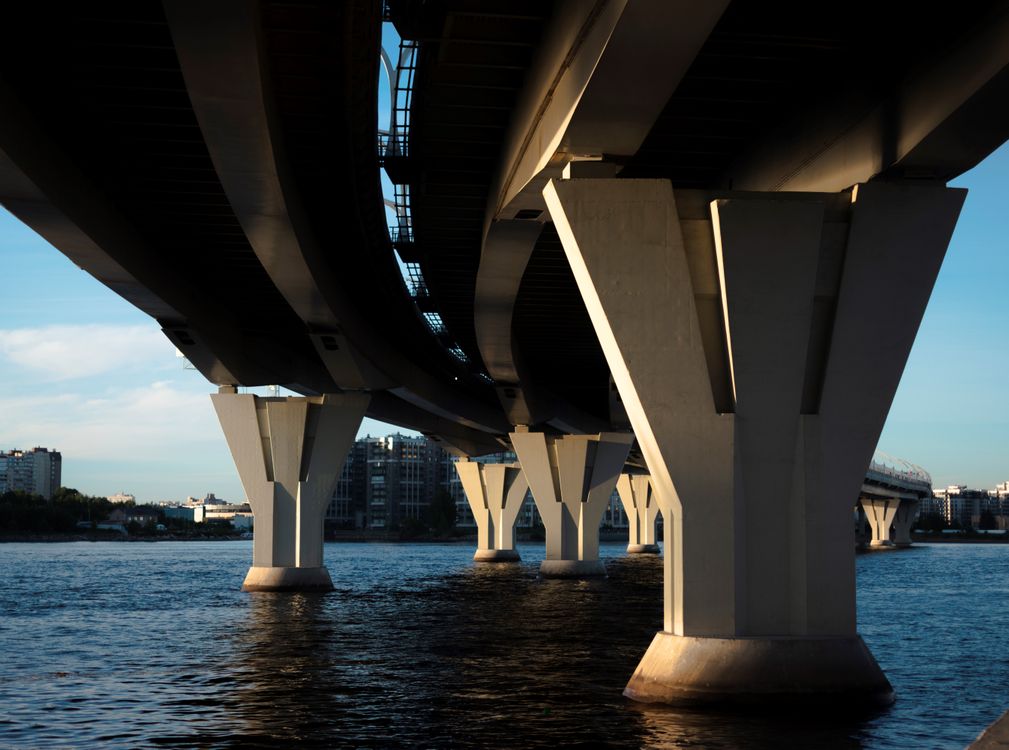 Under Bridge Under a Long Bridge · Free Stock Photo