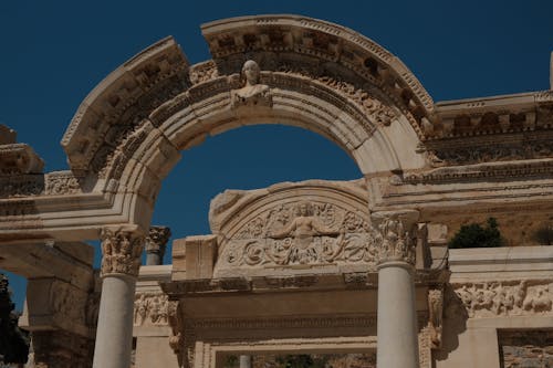 Ancient Ruins of Library of Celsus
